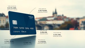 poplatky a úroky kreditní karty Česká republika